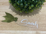 Acrylic Luggage Tag Name Place Card