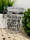 Lolly Jar- Thanks for a sweet year