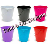 Easter Buckets Floral Bunny Designs