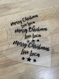 Personalised Christmas Gifts Tags