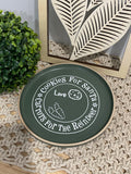 Christmas Santa Treat Plates - Personalised
