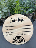 Birth Announcement Signs