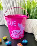 Easter Buckets Floral Bunny Designs