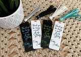 Personalised Bookmarks - Teacher Quote
