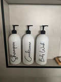 Plastic Pump Bottles- 1 Litre single bottles