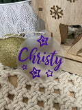 Personalised Christmas Baubles