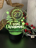 Christmas Countdown Nightlights - Tree