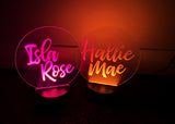 Personalised Nightlight - Frosted