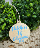 Personalised Christmas Baubles