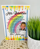 A4 Teacher poem prints