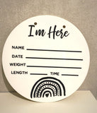 Birth Announcement Signs