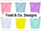 Easter Buckets Personalised