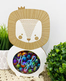 Drop Box Wooden Animals Large
