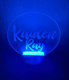 Personalised Nightlight - Frosted