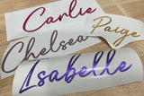 DIY personalised labels