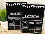First Day/ Last Day Boards 20x30cm
