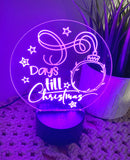 Christmas Countdown Nightlights - Bauble