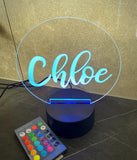 Personalised Nightlight - Clear