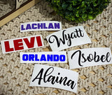 DIY personalised labels