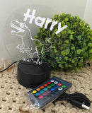 Personalised Dinosaur Nightlights