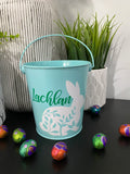 Easter Buckets Floral Bunny Designs