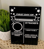 First Day/ Last Day Boards 20x30cm