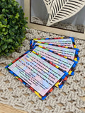 M&M Teacher Poem Cards