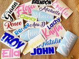 DIY personalised labels