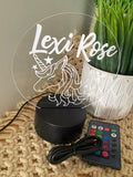Personalised Unicorn Nightlight