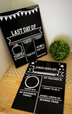 First Day/ Last Day Boards 30x40cm