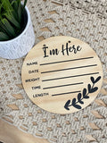 Birth Announcement Signs
