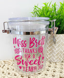 Lolly Jar- Thanks for a sweet year