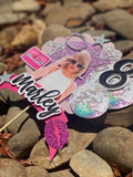 3D Cake Topper Taylor swift theme