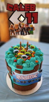 3D Cake Topper Roblox theme