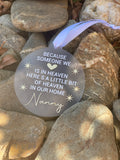 Personalised Memorial Bauble