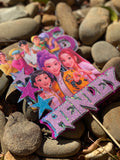 3D Cake Topper K Pop Demon Hunters + Saja Boys Theme