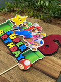 3D Cake Topper Mario Party Theme 1