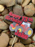 3D Cake Topper Tractor theme