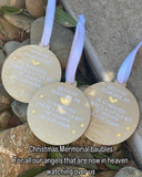 Personalised Memorial Bauble