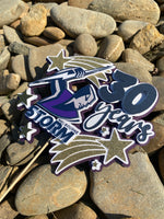 3D Cake Topper Melbourne Storm theme