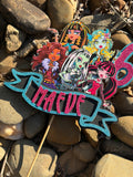 3D Cake Topper Monster High theme