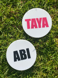 Athletics personalised markers