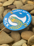 3D Cake Topper Parramatta Eels Theme