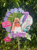 3D Cake Topper Taylor swift theme