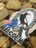 3D Cake Topper Collingwood Magpies AFL Theme