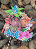 3D Cake Topper Moana Theme