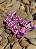 3D Cake Topper Minnie Mouse Theme