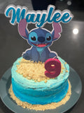 3D Cake Topper Stitch theme