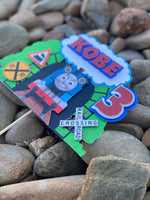 3D Cake Topper Thomas the Tank Theme