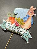 3D Cake Topper Peter Rabbit Theme